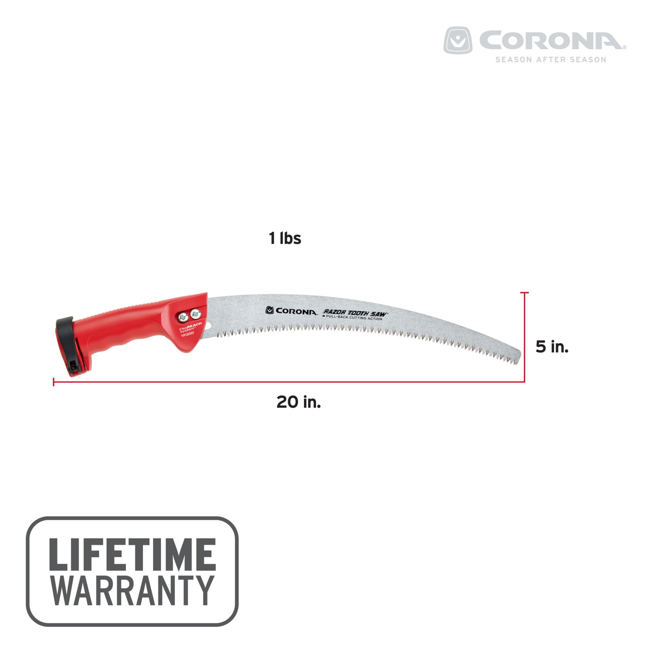 FlexREACH System™ Detachable RazorTOOTH Saw®